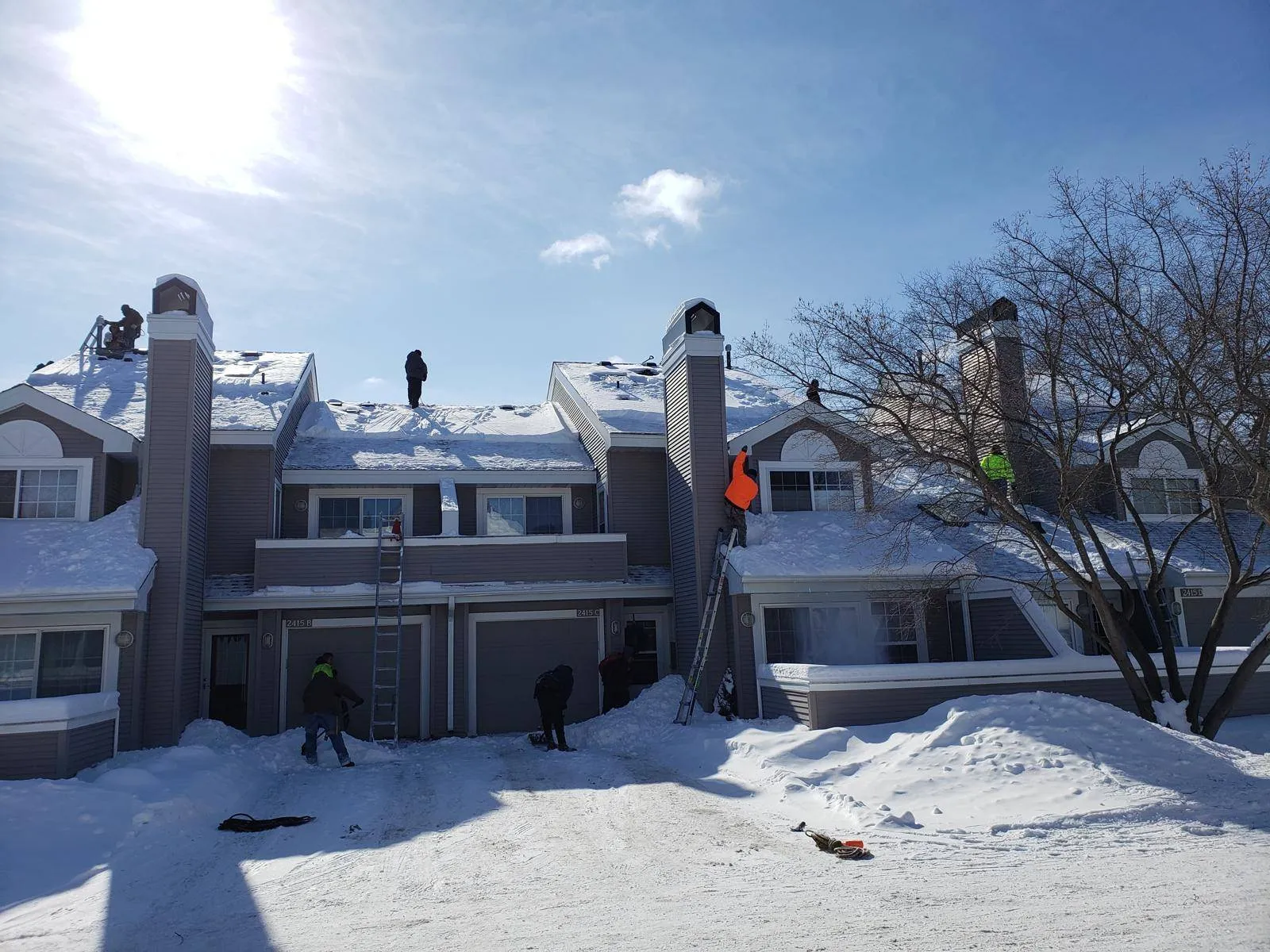 Roof Snow Removal